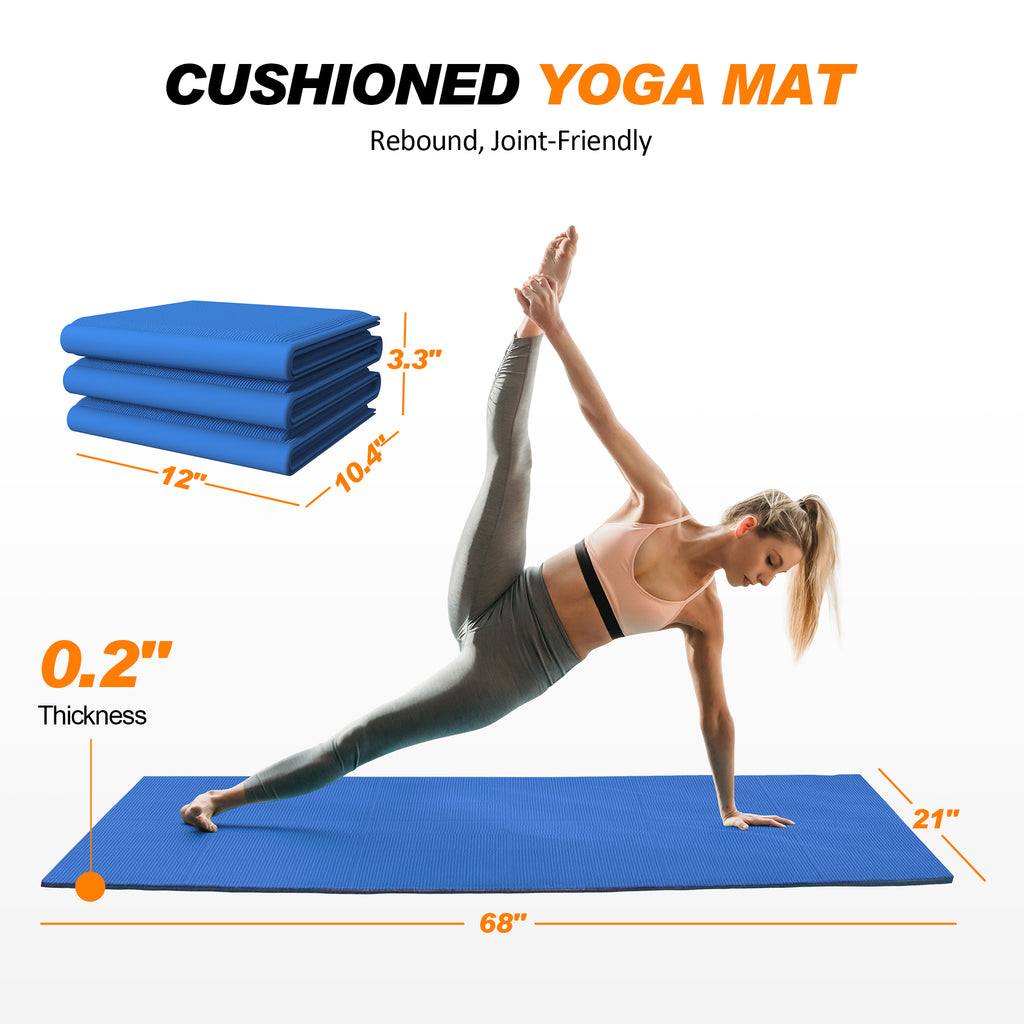 YOGISHOP  Yoga Set Starter Edition - hand of fatima (yoga mat + 2