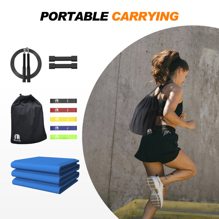 Womens Yoga Gym Bag Yoga Mat Bag with Outside Elastic Mat Strap